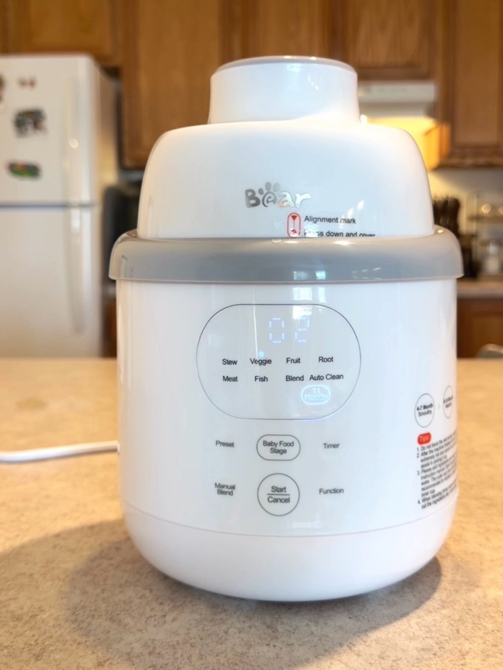 Bear food maker Steam Machine – BRAND NEW